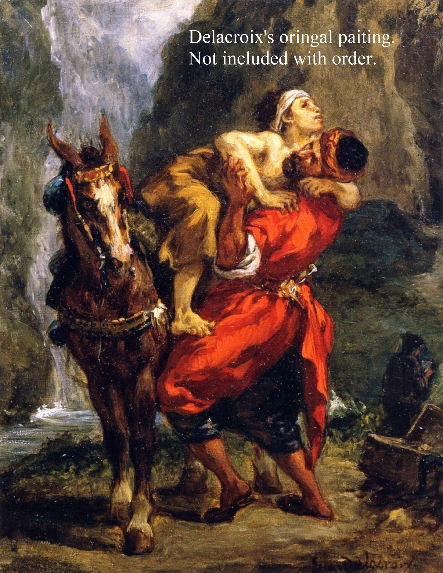 The Good Samaritan (After Delacroix) – Vincent van Gogh