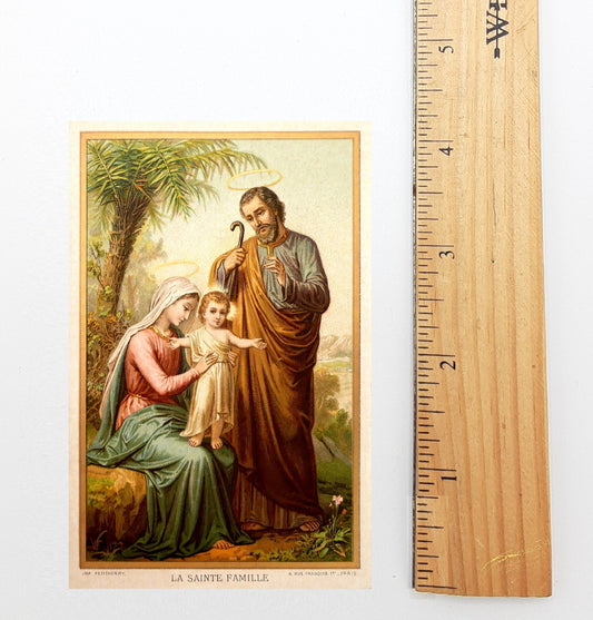 Holy Family in Egypt – Restored Vintage Holy Cards – pack of 10/100/1000