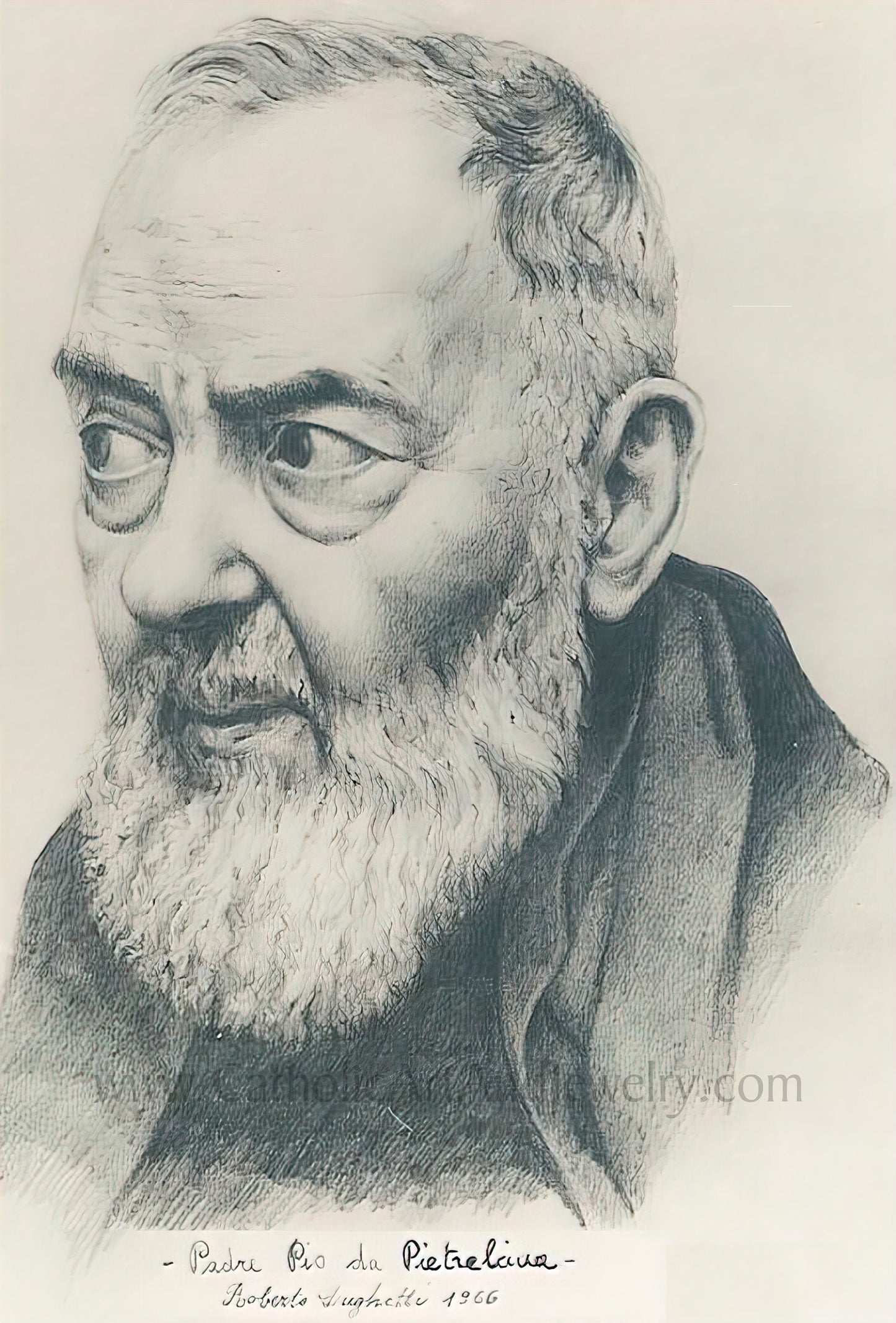 St. Padre Pio de Pietrelcina – Catholic Art Print – Archival Quality