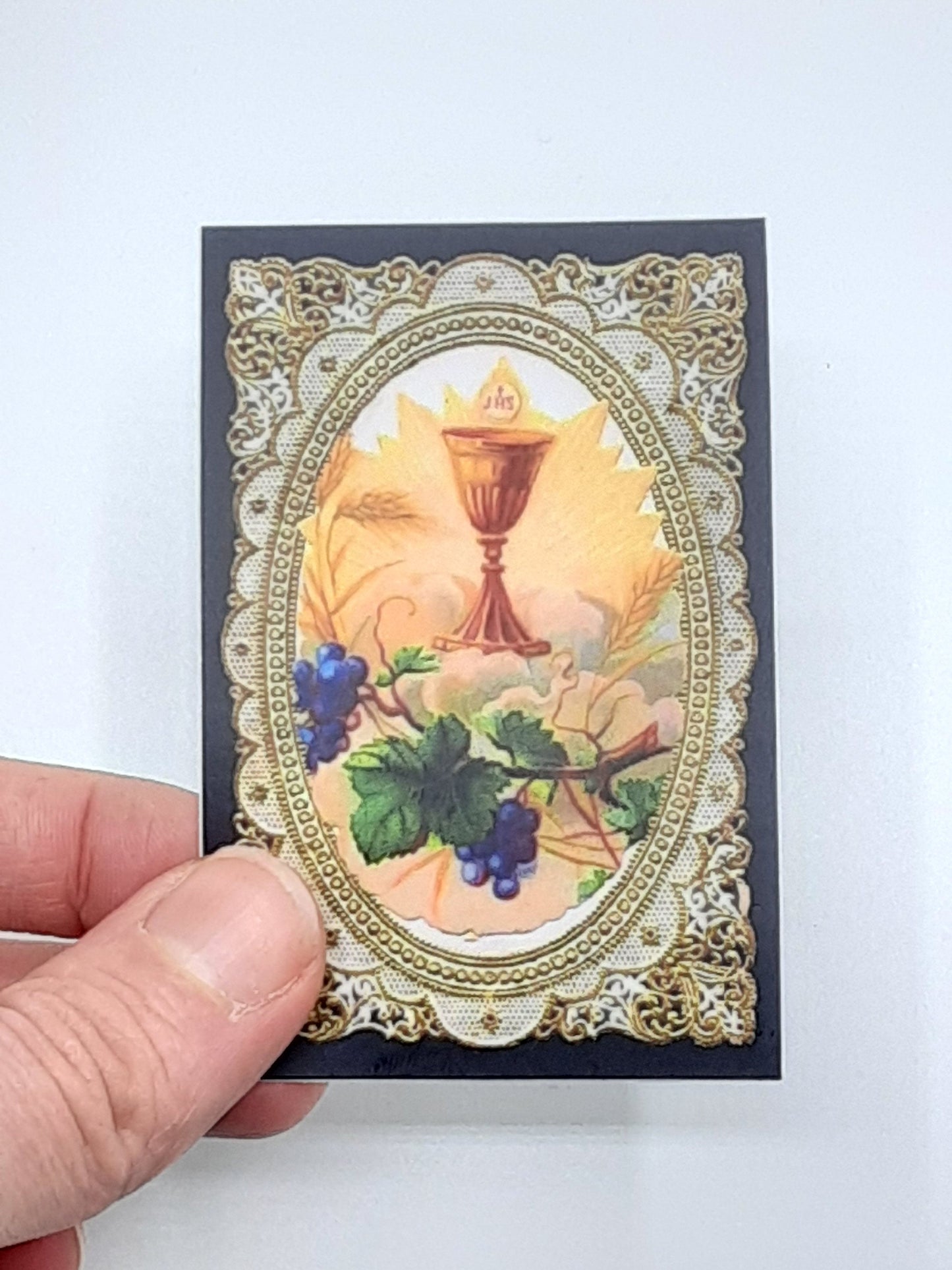 Holy Eucharist Sticker! – High Quality Vinyl – Wash Over and Over – Let Your Spirit Shine!