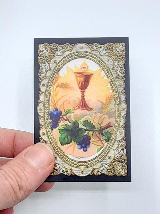 Holy Eucharist Sticker! – High Quality Vinyl – Wash Over and Over – Let Your Spirit Shine!