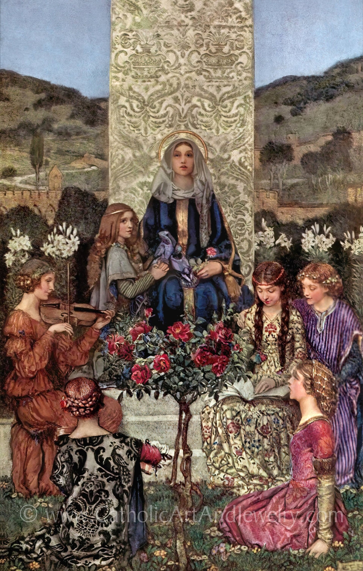 Magnificat – 4 sizes – by Eleanor Fortescue-Brickdale