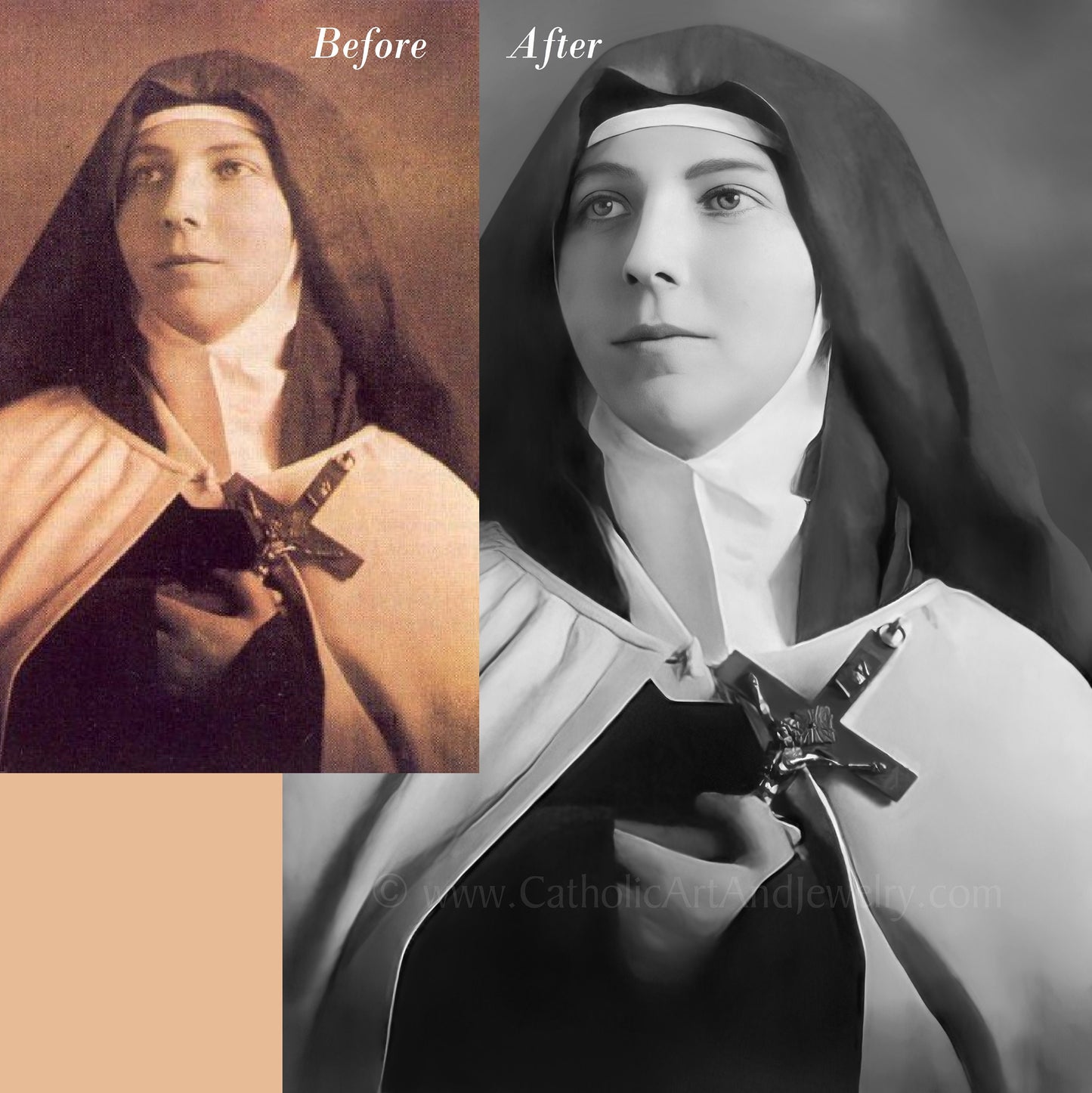 Restored! – St. Teresa of the Andes – 3 sizes – Catholic Art Print