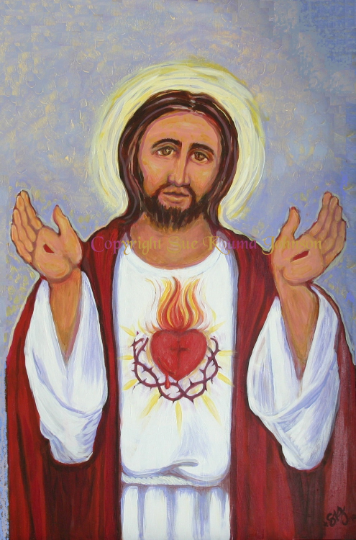 Sacred Heart of Jesus Fine Art Print