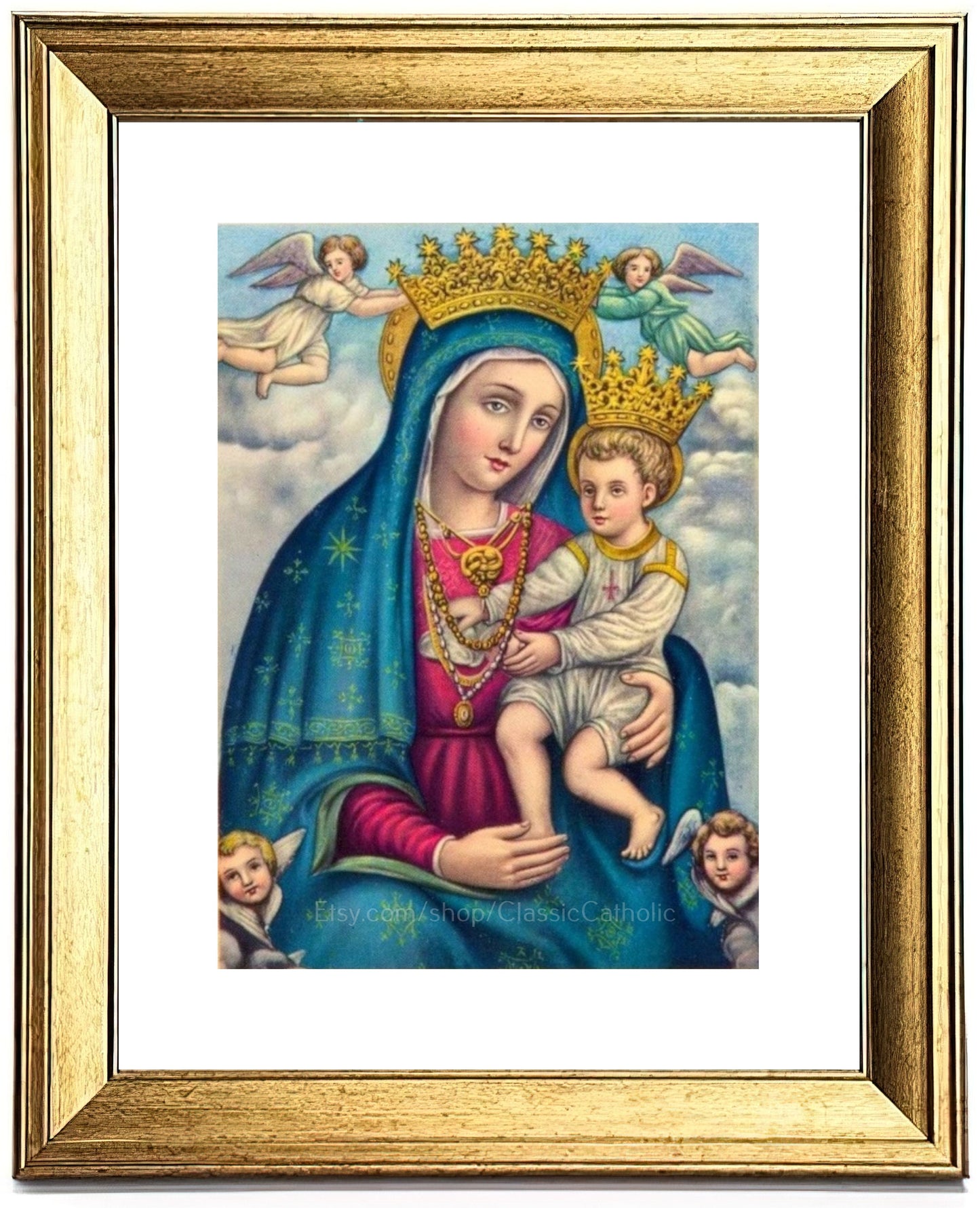 Padre Pio's Favorite Madonna – Our Lady of Divine Grace – Pietrelcina – Catholic Gift Mothers