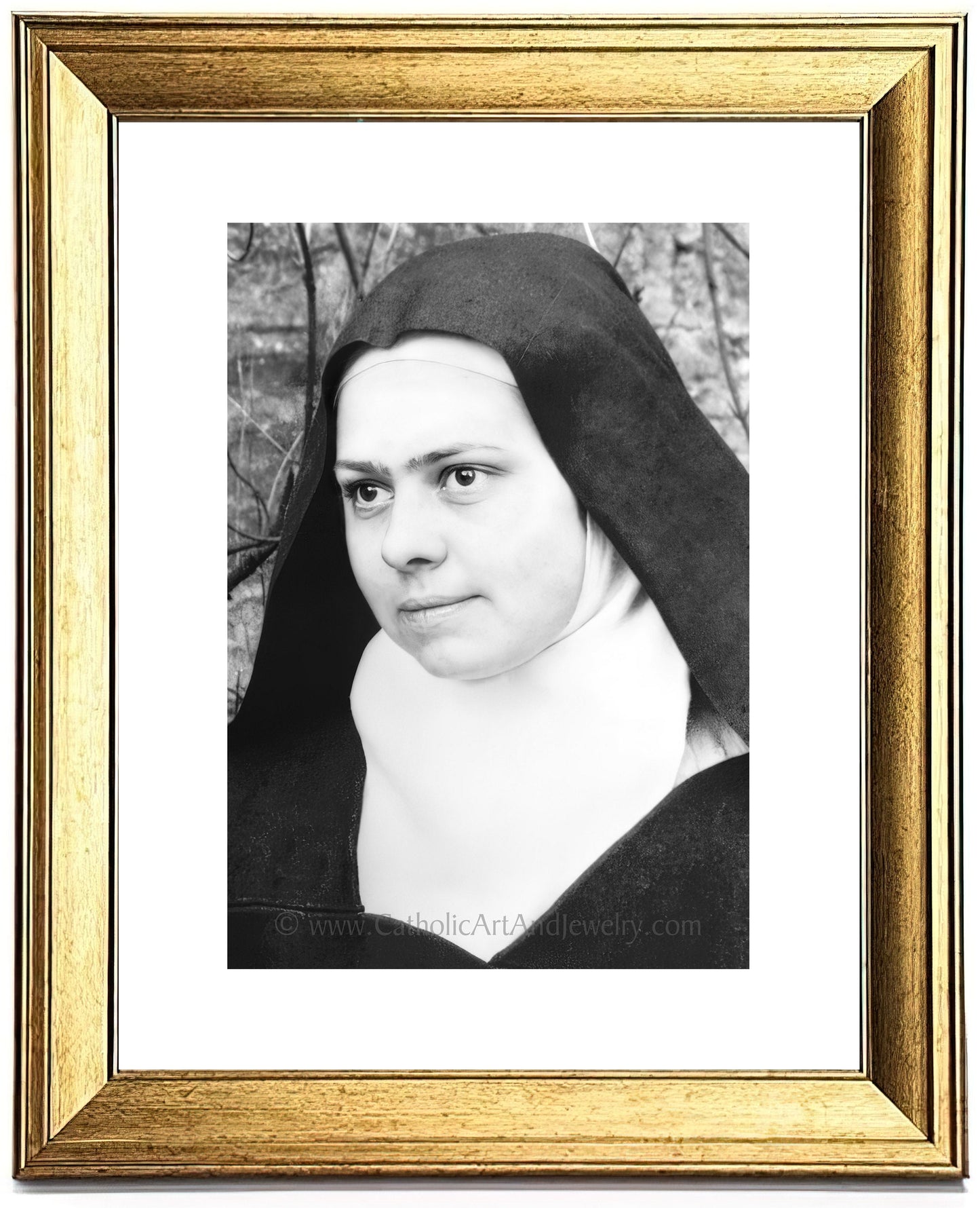 Saint Elizabeth of the Trinity – Restored Close-up – 3 sizes – Catholic Art Print