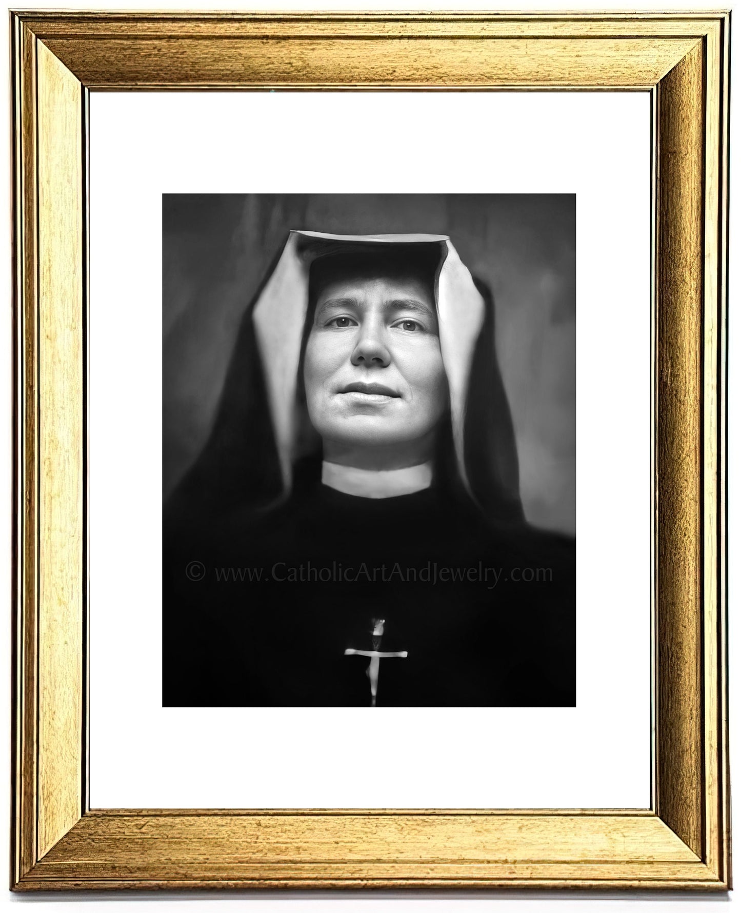 St. Faustina – Exclusive Photo – 3 sizes – Catholic Art Print – Archival Quality – Catholic Gift – Polish Saint – Divine Mercy – Devotion