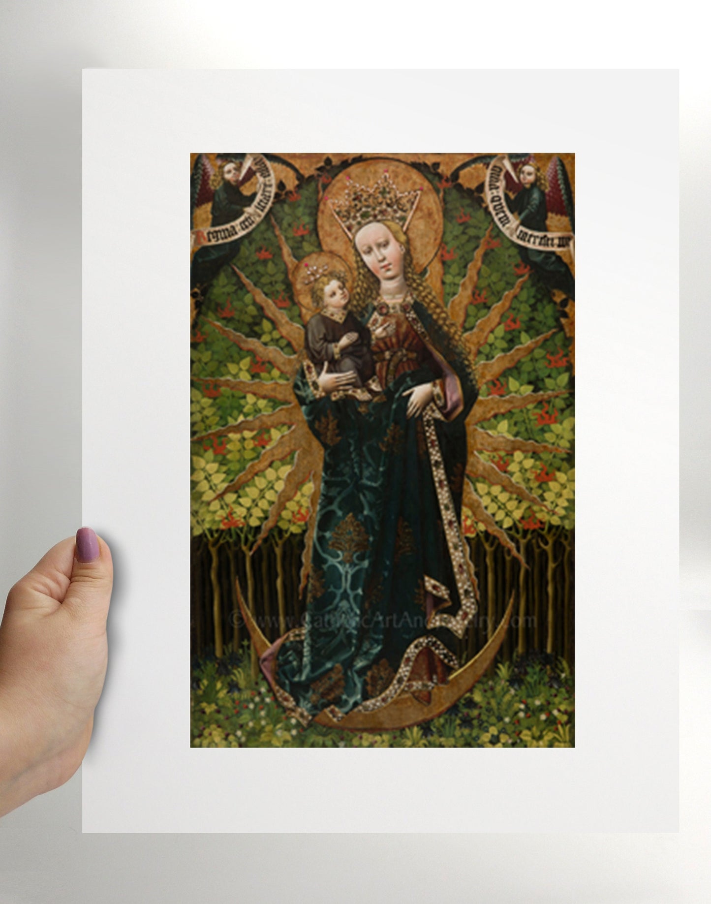 Madonna of Paczółtowice – 3 sizes– Catholic Art Print – Catholic Gift – Polish Art