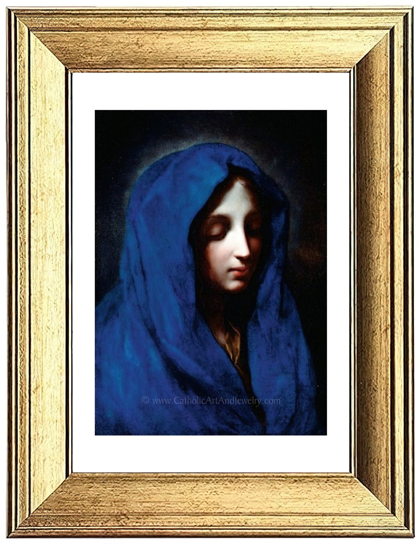 Blue Madonna– 4 sizes – Carlo Dolci – Catholic Art Print – Archival Quality