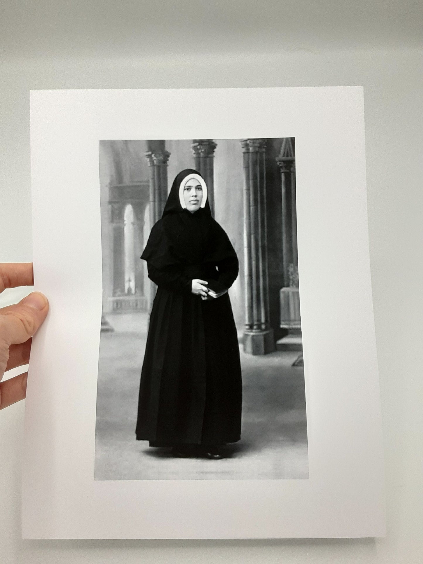 Fatima Sister Lucia - Exclusive Photo Restoration - Archival Quality Print