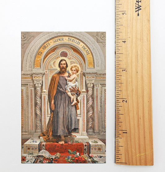 St. Joseph Holy Card – pack of 10/100/1000 – Restored Vintage Holy Card