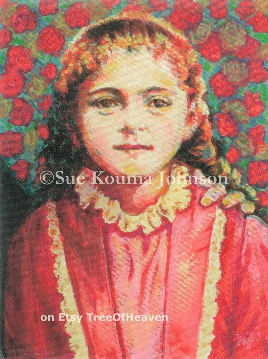 Therese of the Child Jesus Canvas Giclee