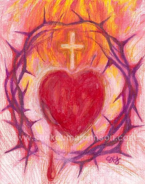 Sacred Heart of Jesus Art Print