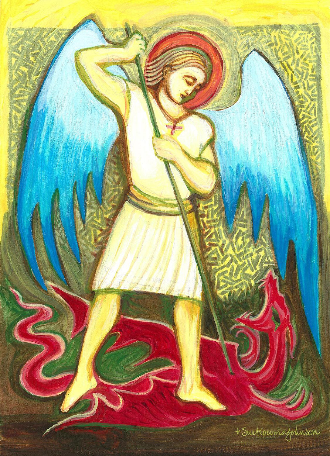 Michael the Archangel Art Print