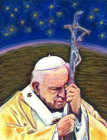 John Paul II Art Print