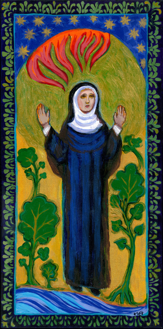 Hildegard von Bingen Canvas Giclee
