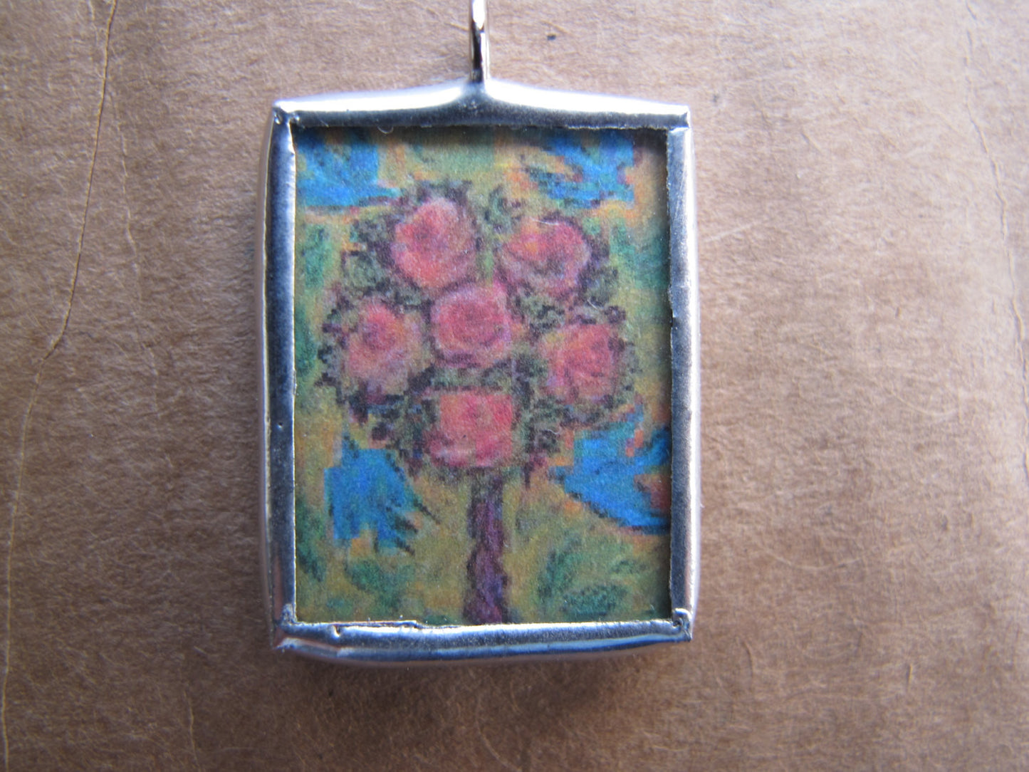 Rose Tree Pendant or Charm