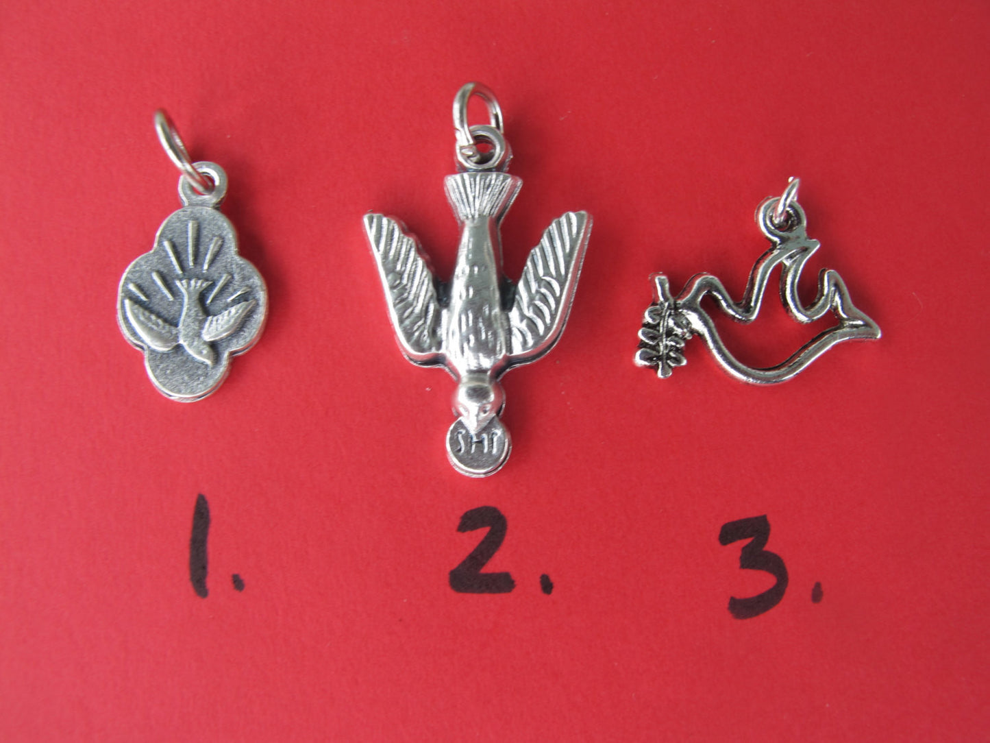 Holy Spirit Dove Medal