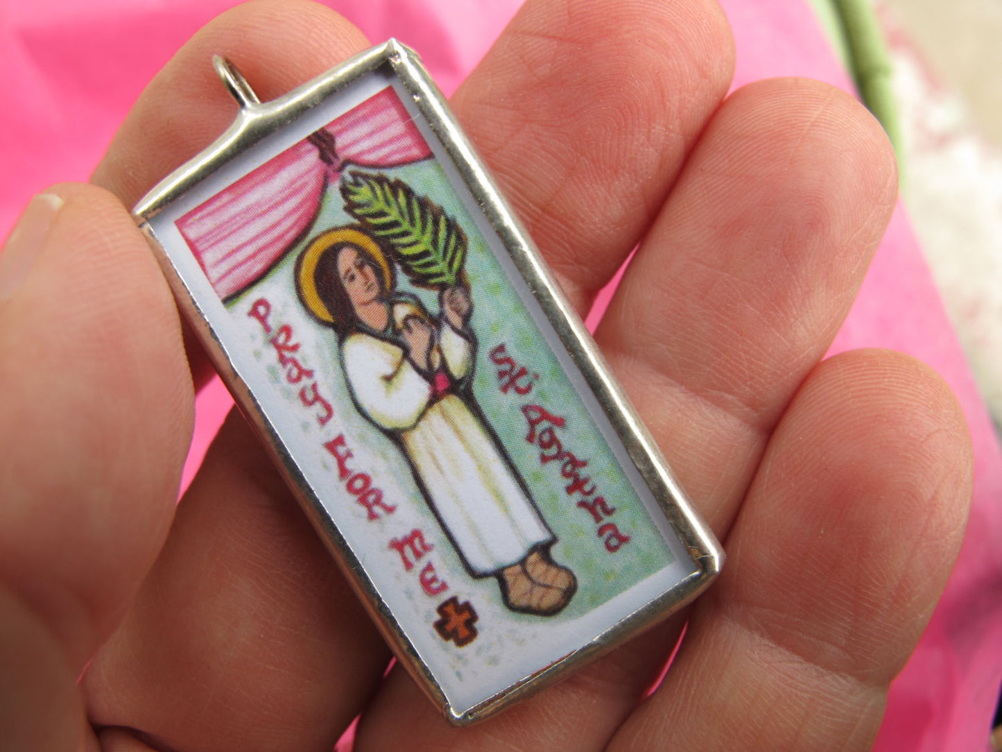 Saint Agatha Pendant