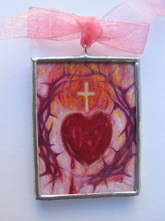 Sacred Heart of Jesus Ornament