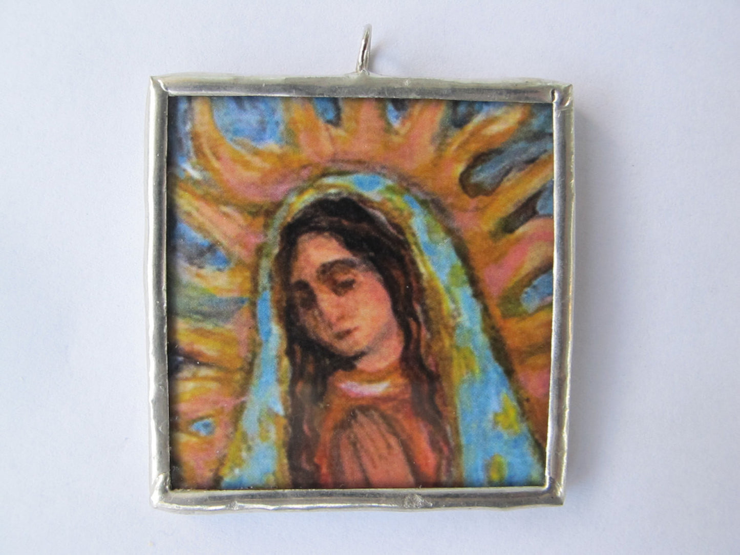 Our Lady of Guadalupe Square Ornament