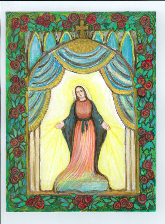 Our Lady of Grace and Light Art Print
