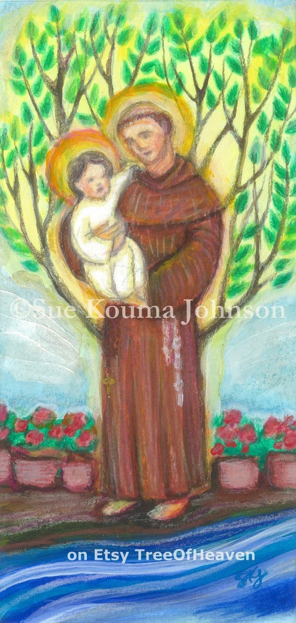 Anthony Catholic Art Print